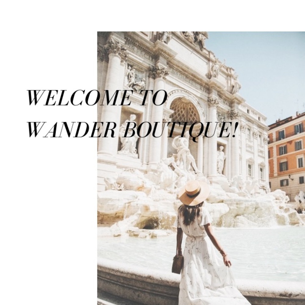 Welcome to Wander Boutique! 🌿